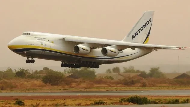 Український вантажний Ан-124 Руслан загорівся в аеропорту Японії: що відомо